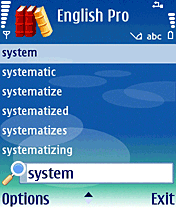MSDict English Pro Dictionary (S60 5th Edition)