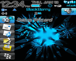 8300 Blackberry ZEN Theme: Eon Blue
