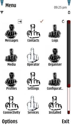 F**k Finger Icons