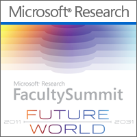 Faculty Summit 2011