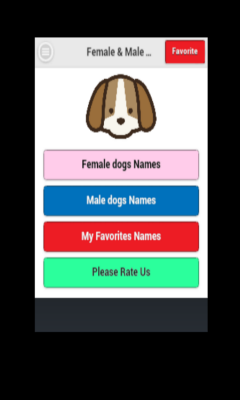 Female and Male Dog Names