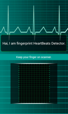Fingerprint Heartbeat Detector