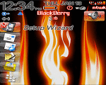 8800 Blackberry ZEN Theme: Flames