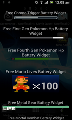 Free Chrono Trigger Battery Widget