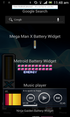 Free Metroid Battery Widget
