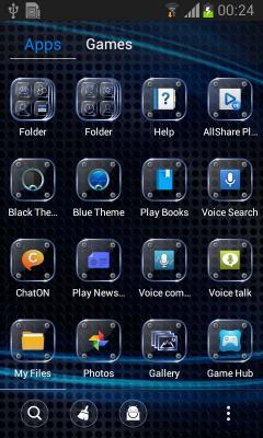 Go Launcher Black Theme