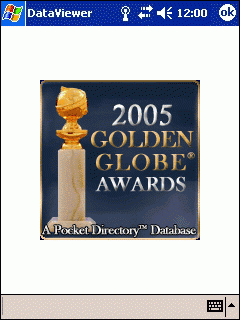 Golden Globe Awards Pocket Directory -Database