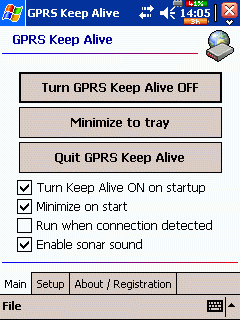 GPRS Keep Alive