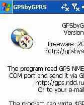 GPSbyGPRS (Pocket PC)