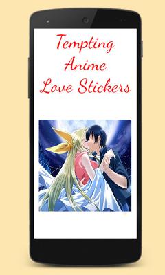 Hot Anime Kissing Love Sticker