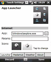 Touch Settings