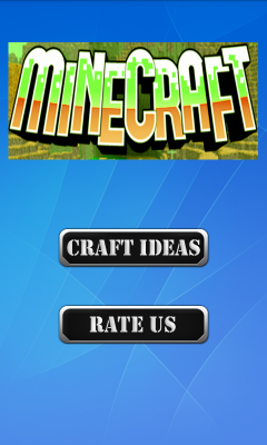 Ideas for Minecraft