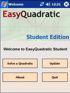 EasyQuadratic Student