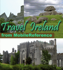 Travel Ireland - illustrated guide and maps. Incl: Dublin, Cork, Galway and more. FREE General Info