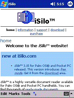 iSilo (Pocket PC)