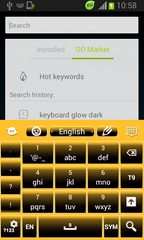 Keyboard Free Yellow