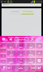 Keypad Pink Themes