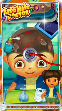 Kids Hair Doctor - Kids Game