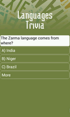 Languages Trivia