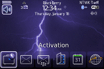 Blackberry Bold ZEN Theme: Lightning