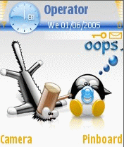 Funny Fighting theme ui for s60 3RD 3250/5500/n71/80/91...