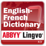 ABBYY Lingvo x3 Mobile English - French Concise Oxford Hachette Dictionary