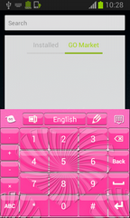 Love Keyboard Pink