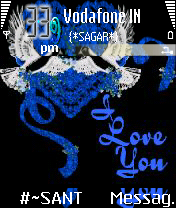 Lovely Blue Heart