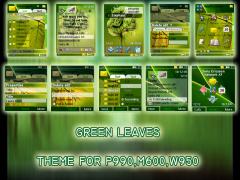GreenLeaves Theme for P990,M600,W950