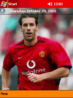 Manchester United Premiership Schedule 2005-2006 + Free Manchester United Player Themes