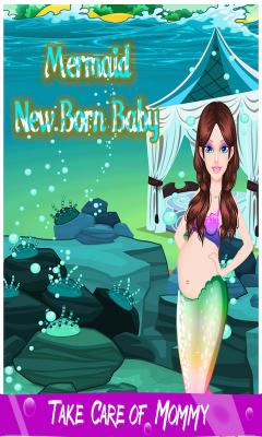 Mermaid New Baby Born and Baby Care