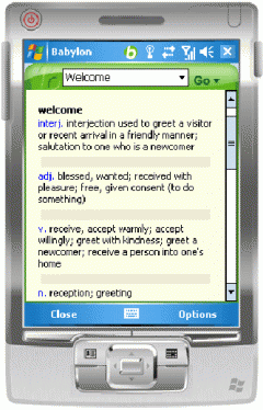 Babylon Mobile Translation - Touch Screen Version