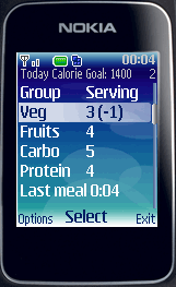 Mobile Personal Trainer (Food)