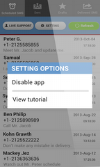 MobiMonster SMS Timer for Android