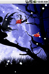 Moonlight Cute love Fairy Live Wallpaper