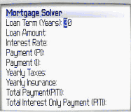 MortgageSolver for Blackberry