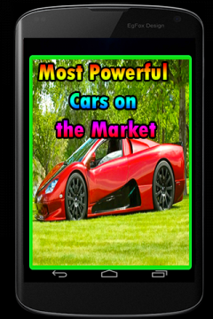 Most Powerful Cars on the Market
