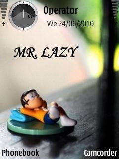 Mr Lazy
