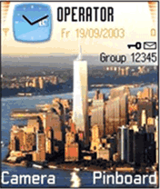 the rebuilding newyork tower,theme ui for nokia s60 1.x/2.x phones 6600/n70/n72...