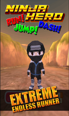 Ninja Hero Run Jump Dash 3D