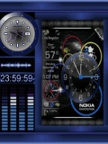 nokia clock animation