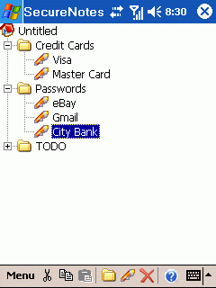 SoftX Secure Notes