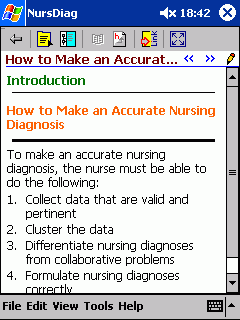 Handbook of Nursing Diagnosis, Tenth Edition