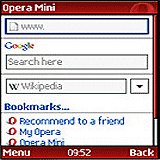 Opera Mini Palm OS