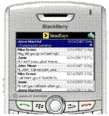 SimulSays Visual Voicemail for BlackBerry