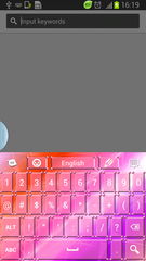Pink Hot Color Keyboard