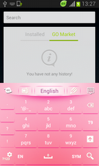 Pink Keypad