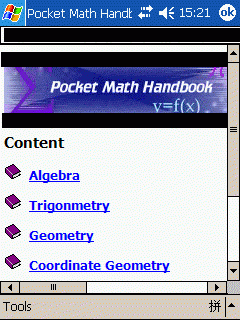 Pocket Math Book