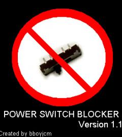 Power Switch Blocker