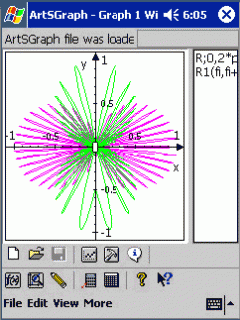 ArtSGraph for Pocket PC 2002